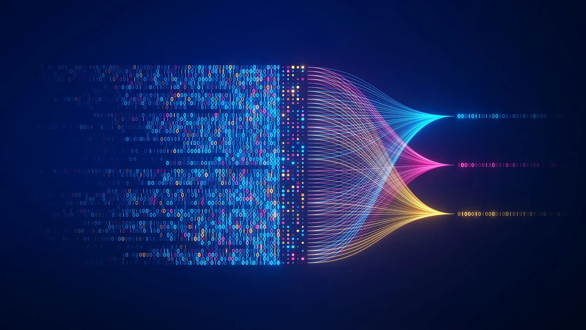 Multisource heliophysics data flowing into an AI model